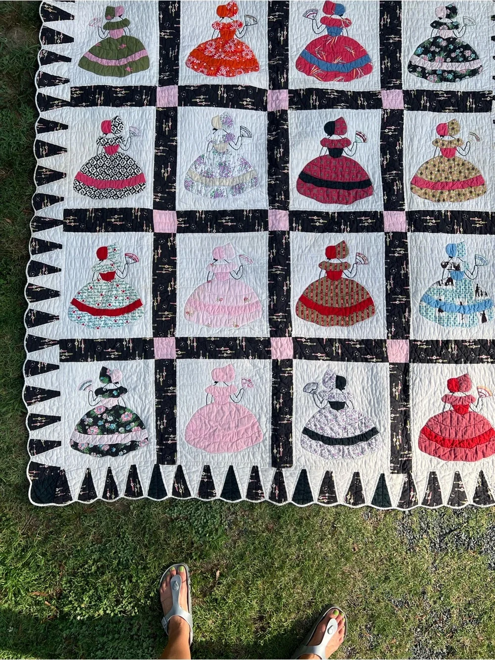 Southern Belle Handmade Vintage Quilt
